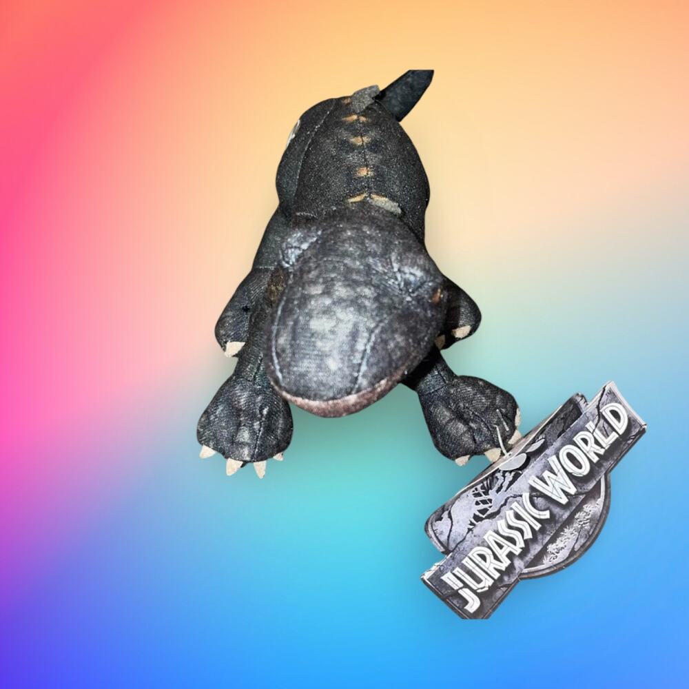 Jurassic World Raptor Plush 11" Green Dinosaur Stuffed Animal Toy Factory Gift